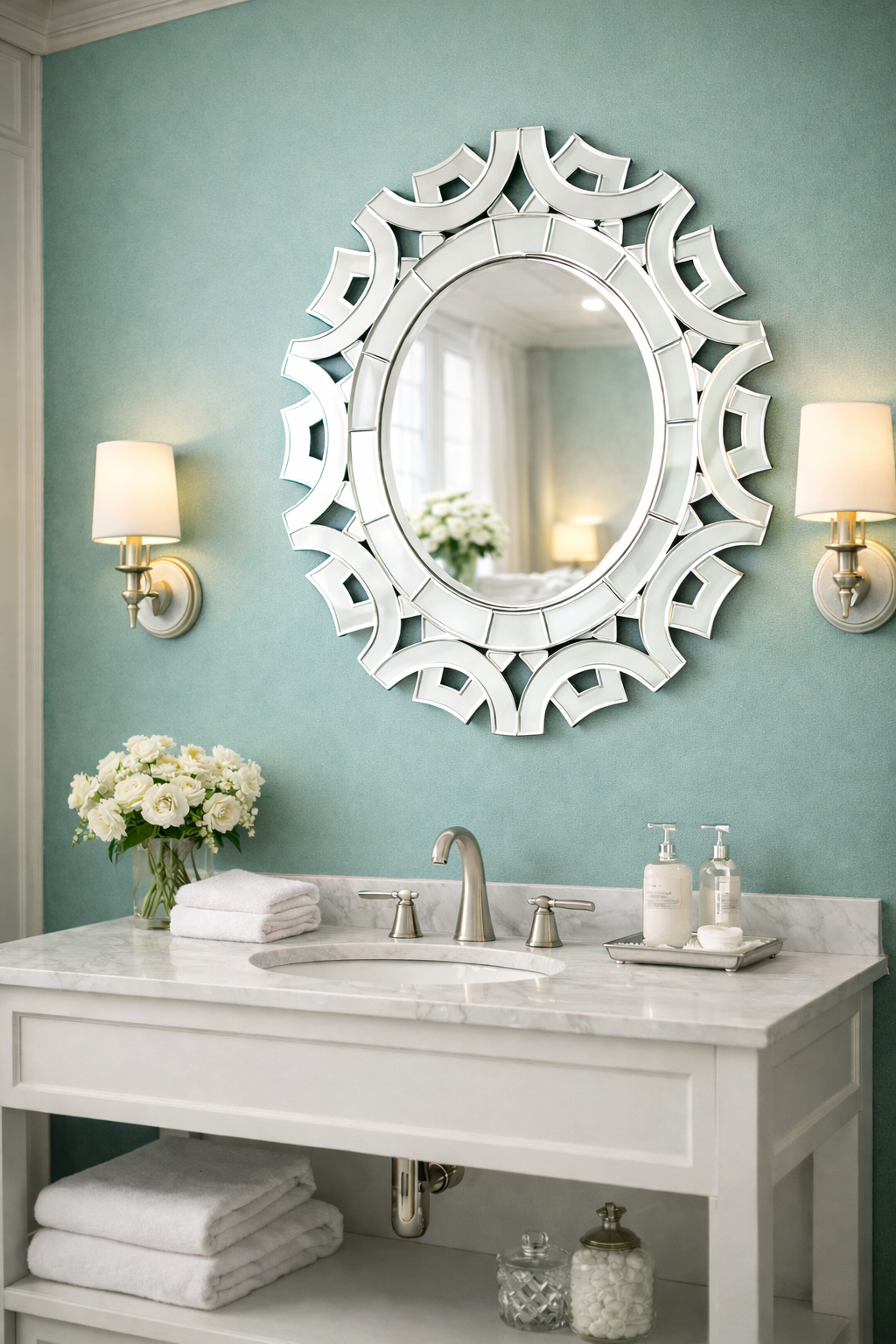 Radiant Arc Lattice Mirror Radiant Arc Lattice Mirror